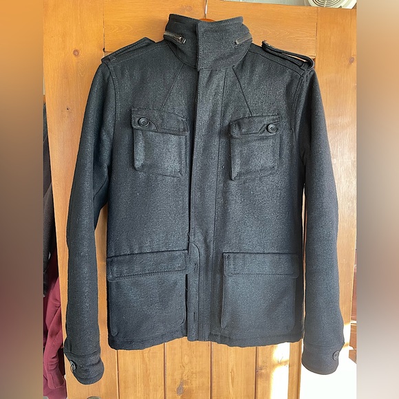 H&M Wool Zip Up Jacket - Picture 1 of 7